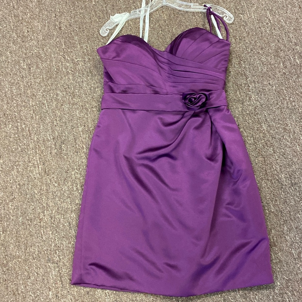 Purple bridesmaids or homecoming dress